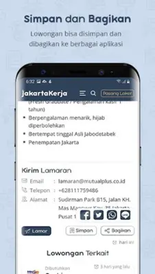 LOKER JAKARTA - Lowongan Kerja android App screenshot 0