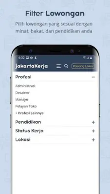 LOKER JAKARTA - Lowongan Kerja android App screenshot 1